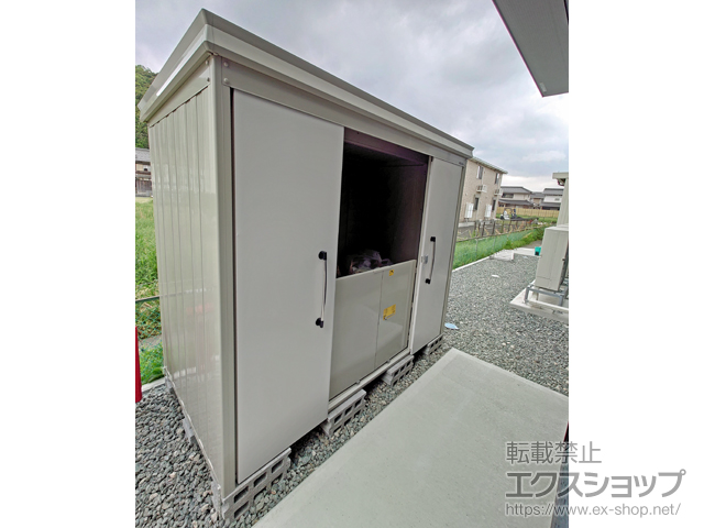 福井県大飯郡高浜町のの物置・屋外倉庫 ガーデンハウス DM-Z2513E-G 豪雪地型 2523×1323×2120 DM-Z2513E-G-NW 施工例