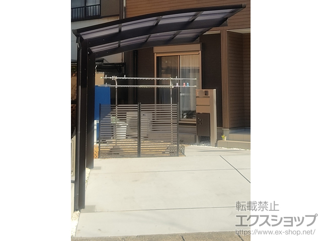愛知県岩倉市ののカーポート アリュース　積雪〜20cm対応 施工例