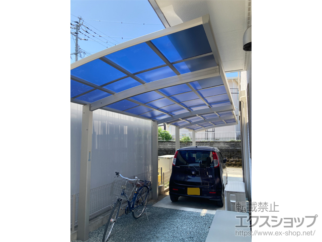 熊本県熊本市ののカーポート アリュース　積雪〜20cm対応 施工例