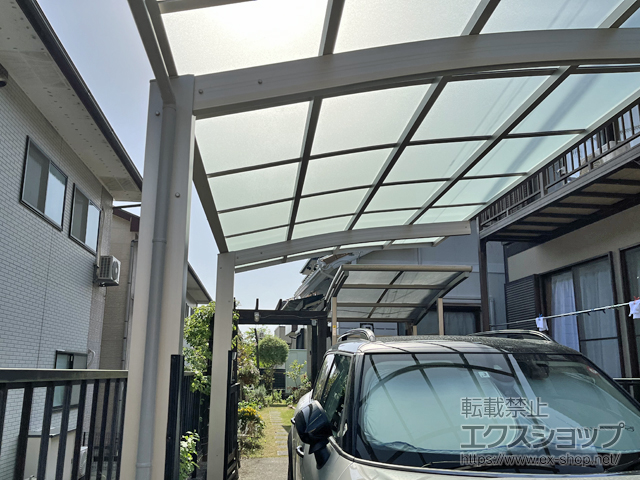 愛知県豊橋市ののカーポート アリュース　積雪〜20cm対応 施工例