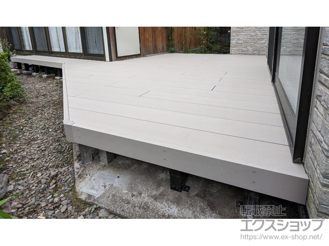 栃木県日光市ののウッドデッキ リウッドデッキ 200 施工例