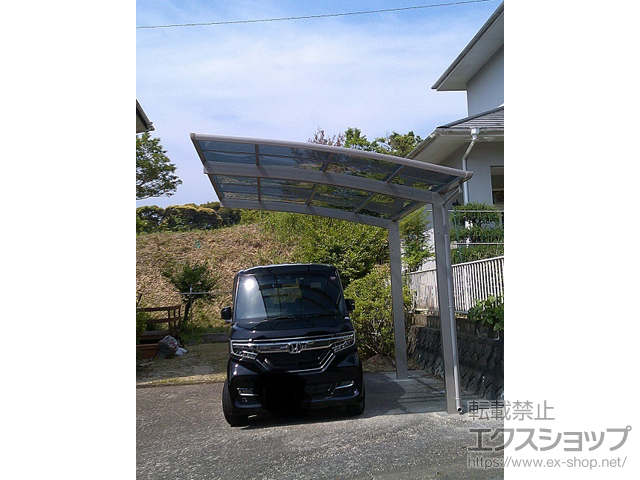 佐賀県多久市ののカーポート プレシオスポート 積雪〜20cm対応 施工例