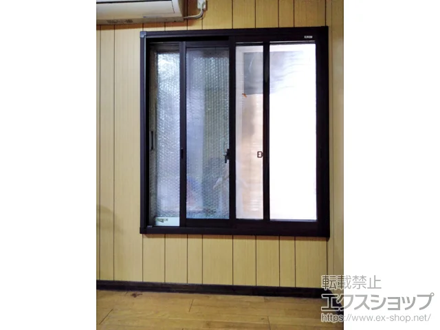 神奈川県相模原市のの内窓（二重窓・二重サッシ） インプラス 引違い窓 2枚建 施工例