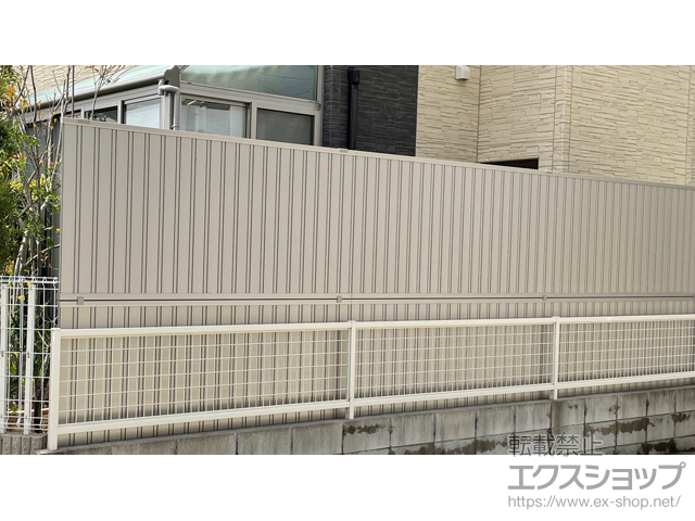 熊本県熊本市ののフェンス・柵 シンプレオフェンス6F型 施工例