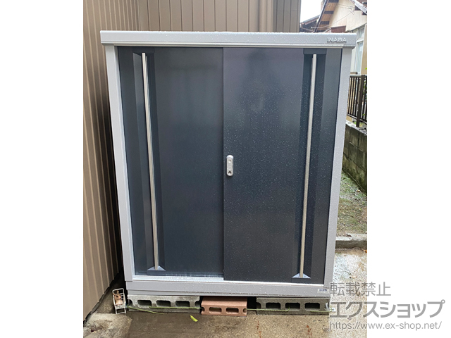 愛知県刈谷市のの物置・屋外倉庫 シンプリー 一般型 1100×755×1303 MJX-117C-P-CG 施工例