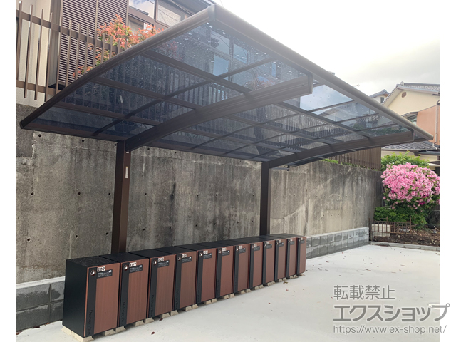 福岡県久留米市ののカーポート プレシオスポート 積雪〜20cm対応 施工例