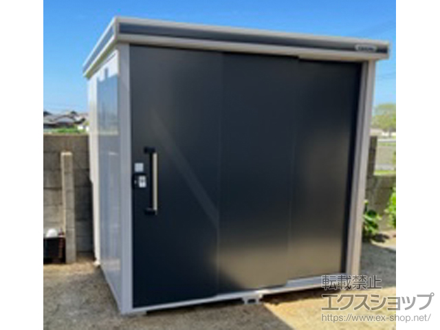 香川県観音寺市のの物置・屋外倉庫 エルモ 一般型 2220×1870×2119 LMD-2218-SM 施工例