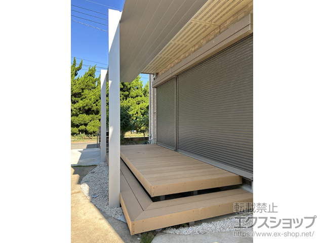 千葉県長生郡白子町ののテラス屋根 テラスSC 単体 積雪〜20cm対応 施工例