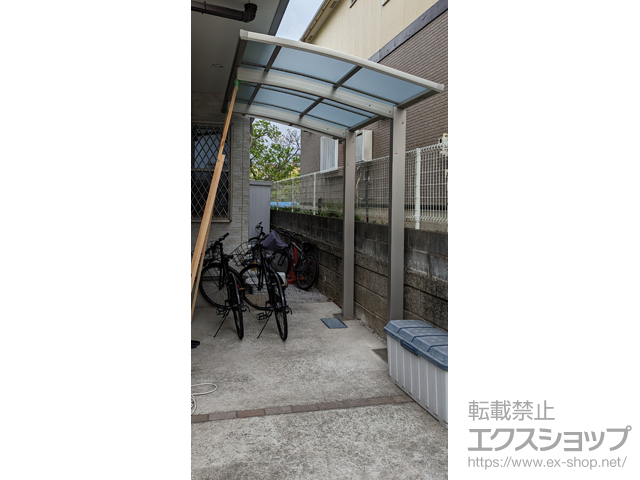 東京都町田市ののサイクルポート・駐輪場 アリュースミニ 積雪〜20cm対応 施工例