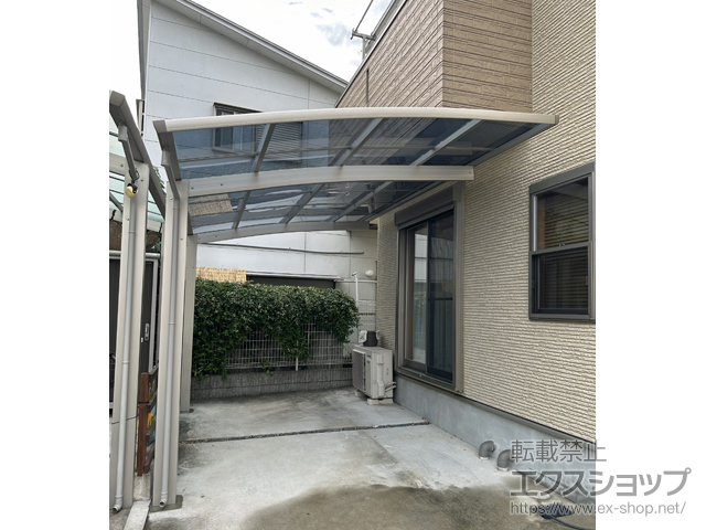 大阪府枚方市ののカーポート プレシオスポート 積雪〜20cm対応 施工例