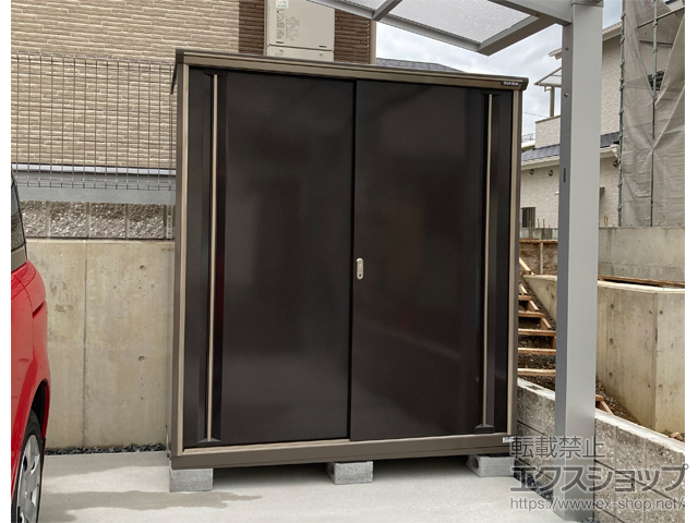 京都府京都市のの物置・屋外倉庫 ナイソーシスター 1740×720×1903(KMW-177EP) KMW-177E-P-CB 施工例