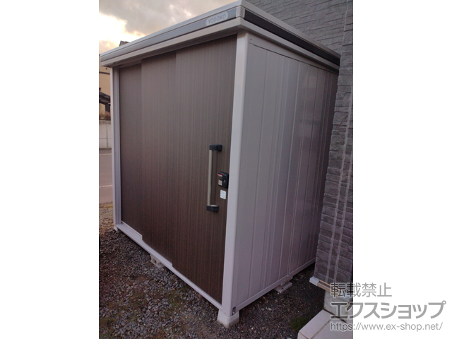 北海道札幌市のの物置・屋外倉庫 エルモ 積雪型 2220×1520×2120 LMDS-2215-DW 施工例