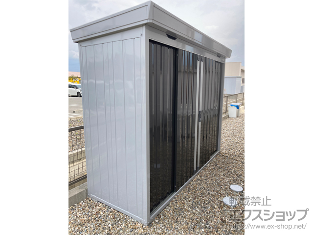 愛知県愛西市のの物置・屋外倉庫 FORTA 一般型 2630×950×2085 FS-2609S-EB 施工例