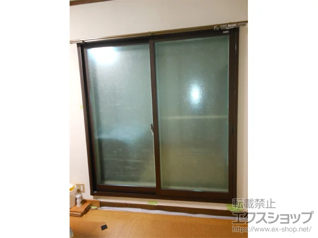 栃木県矢板市のの玄関ドア、内窓（二重窓・二重サッシ） インプラス 引違い窓 2枚建 施工例