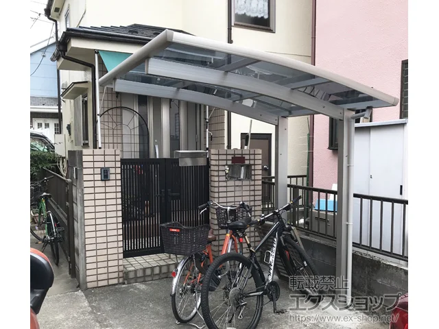 東京都昭島市のValue Selectのサイクルポート・自転車置き場 プレシオスポート ミニ 積雪～20cm対応 施工例