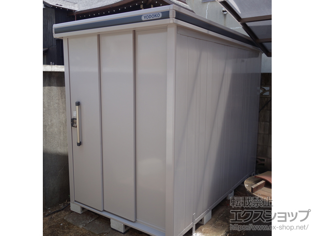 東京都荒川区のの物置・屋外倉庫 エルモ 一般・積雪共用型 1520×2570×2116（LMD-1525） LMD-1525-CB 施工例