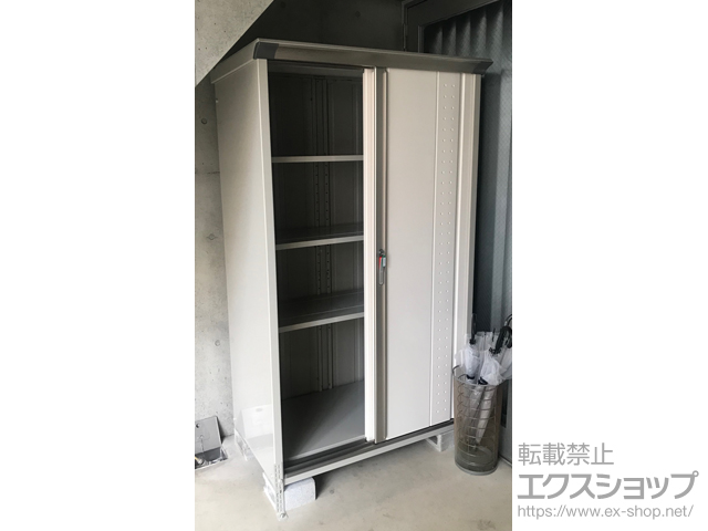 東京都北区のの物置・屋外倉庫 グランプレステージジャンプ 1120×650×1900 GP-116A-F-SW 施工例