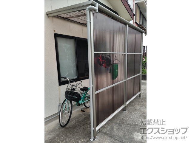 佐賀県佐賀市ののストックヤード ストックヤードII オープンタイプ 積雪〜20cm対応 施工例
