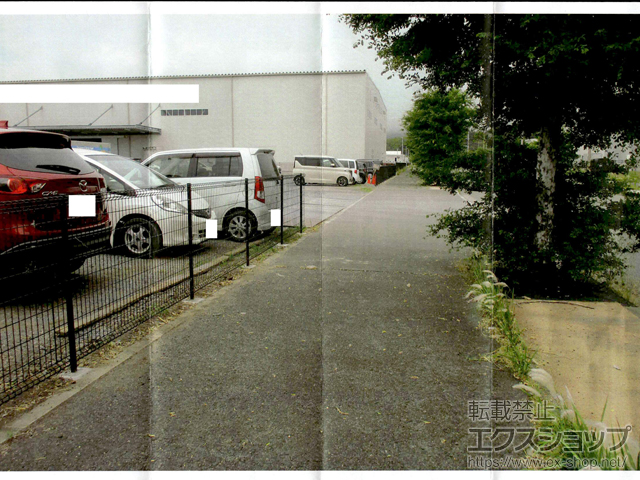 福岡県北九州市ののフェンス・柵 ハイグリッドフェンスN8型 フリーポールタイプ 施工例