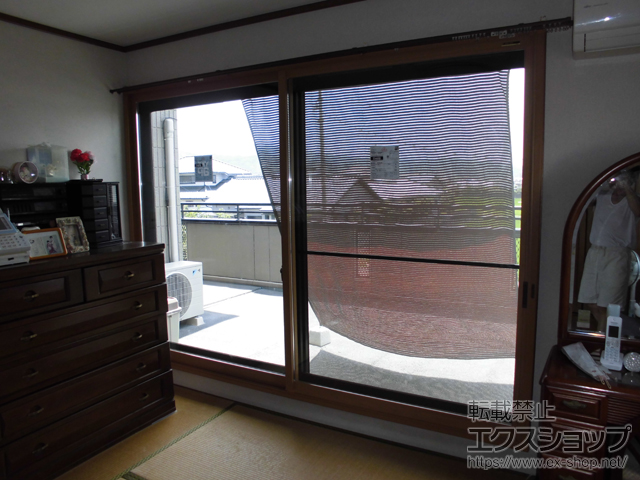 愛媛県松山市のの二重窓（内窓） プラマードU 引違い窓 2枚建 施工例