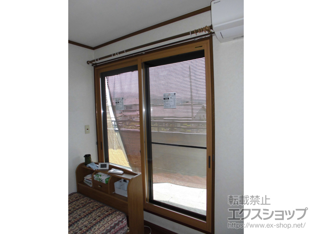愛媛県松山市のの二重窓（内窓） プラマードU 引違い窓 2枚建 施工例