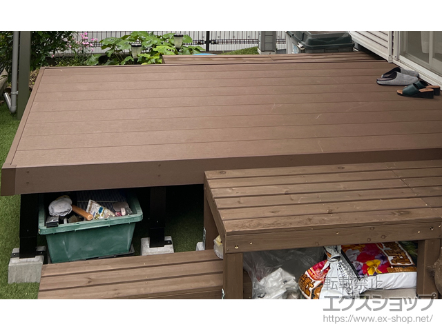 兵庫県姫路市ののウッドデッキ リウッドデッキ 200 施工例