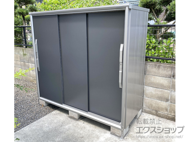 長崎県佐世保市のの物置・屋外倉庫 エスモ 一般型 1800×774×1613 ESF-1807D-GM 施工例