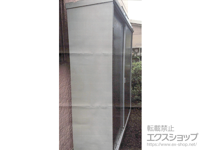 愛知県岡崎市のの物置・屋外倉庫 シンプリー 一般型 1740×515×1903 MJX-175E-PS 施工例