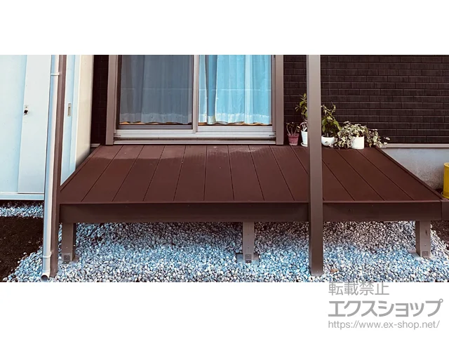 東京都八王子市のYKKAPのウッドデッキ リウッドデッキ 200 施工例