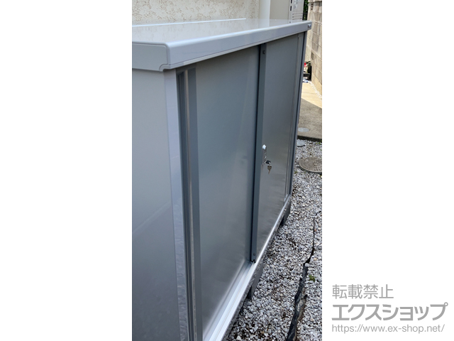 神奈川県茅ヶ崎市のの物置・屋外倉庫 シンプリー 一般型 MJX-155CP-PS MJX-155CP-PS 施工例