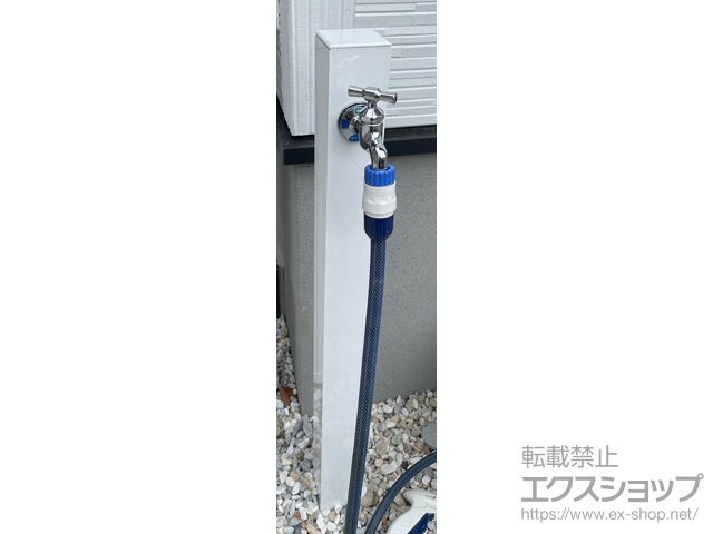大阪府堺市のの立水栓・ガーデンシンク 立水栓ユニット コロル 施工例