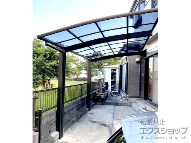 埼玉県草加市ののカーポート プレシオスポート 積雪〜20cm対応 施工例