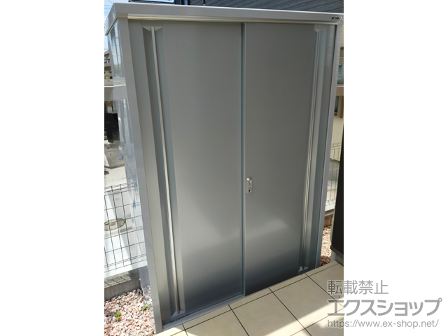 神奈川県横浜市のの物置・屋外倉庫 シンプリー 一般型 1320×615×1903　MJX-136EP MJX-136EP-PS 施工例