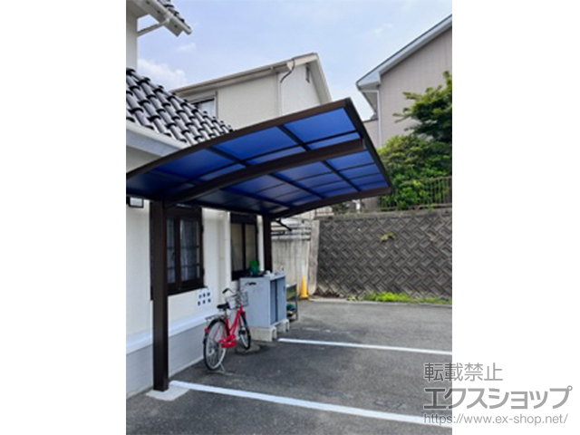 奈良県大和郡山市ののカーポート プレシオスポート 積雪〜20cm対応 施工例
