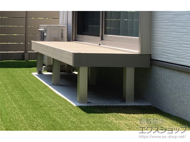 山口県萩市ののウッドデッキ リウッドデッキ 200 施工例