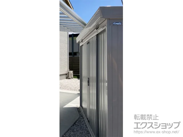 �R�������s�̂̕��u�E���[�E���O�q�ɁA�E�b�h�f�b�L�A�e���X�����A�t�F���X�E��E�� FORTA ��ʌ^ 3050�~950�~2085 FS-3009S-PS �{�H��