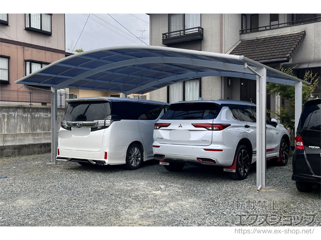 熊本県熊本市ののカーポート アリュース ツイン　積雪〜20cm対応 施工例