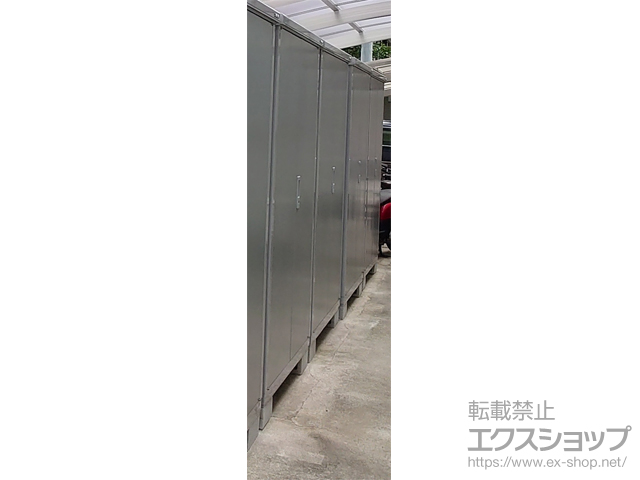 兵庫県西宮市のの物置・屋外倉庫 アイビーストッカー 1100×755×1903 BJX-117E-PS 施工例
