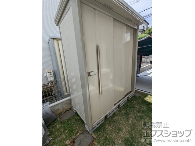 神奈川県川崎市のの物置・屋外倉庫 Mr.ストックマンダンディ 一般型 1832×890×2110 ND-1808-W 施工例