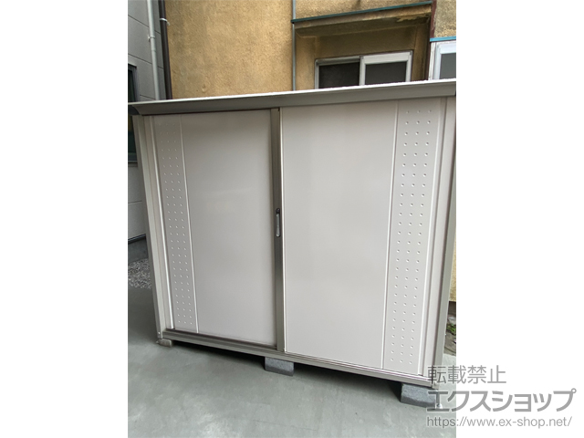 東京都足立区のの物置・屋外倉庫 グランプレステージジャンプ 1879×750×1600 GP-197B-F-SW 施工例
