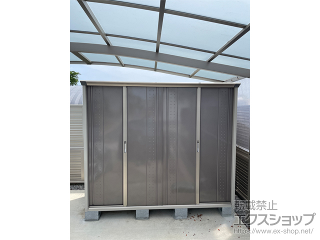 埼玉県川口市のの物置・屋外倉庫 グランプレステージジャンプ 2247×900×1900（GP-229AF） GP-229A-F-CB 施工例