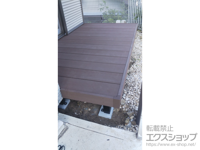 神奈川県横須賀市ののウッドデッキ マージウッドデッキ 施工例