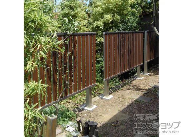 �ΐ쌧�����s��YKKAP�̃t�F���X�E��E�� ���V�A�X�t�F���XF03�^ ���Ĕ��ډB�� �ؒ��J���[ ��i�̂ݐݒu �������ėp �{�H��