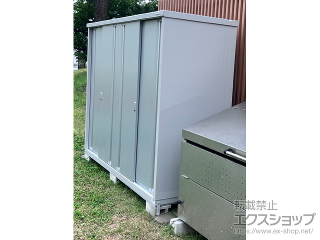 東京都中央区のの物置・屋外倉庫 シンプリー 一般型 2160×905×1903（MJX-219E-P） MJX-219E-P-PS 施工例