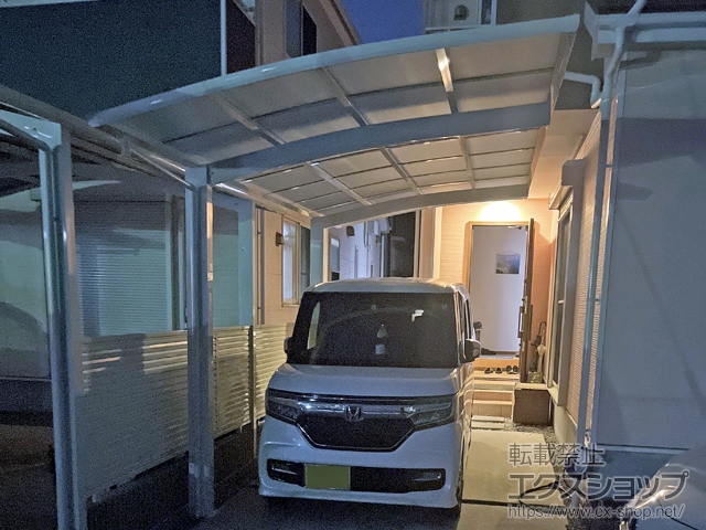 兵庫県神戸市ののカーポート アリュース　積雪〜20cm対応 施工例