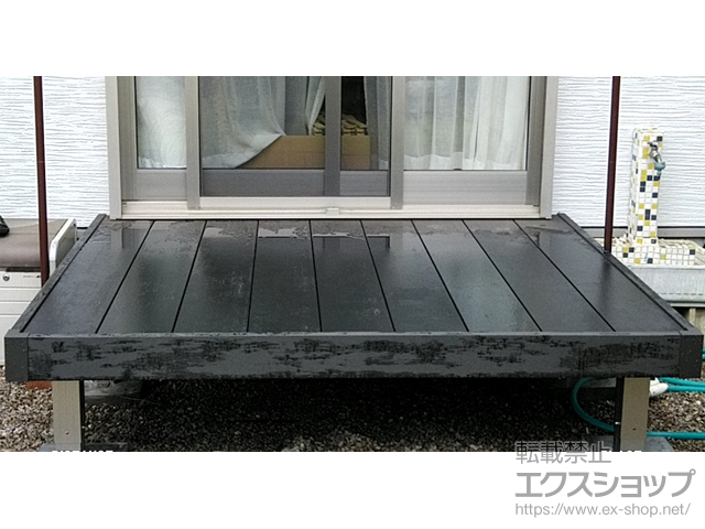 埼玉県川越市ののウッドデッキ リウッドデッキ 200 施工例