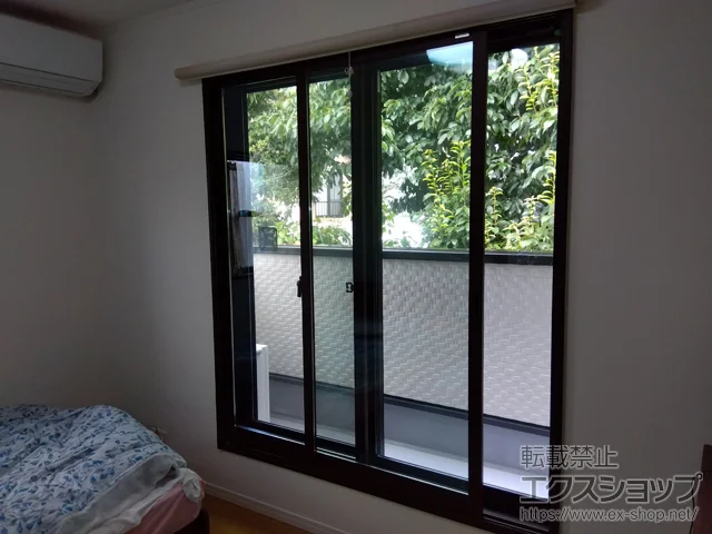 京都府京都市のの内窓（二重窓・二重サッシ） インプラス 引違い窓 2枚建 施工例