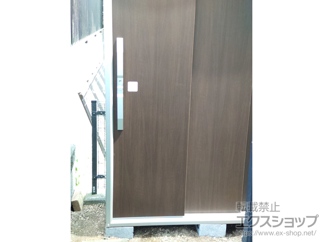 千葉県印旛郡栄町のの物置・屋外倉庫 エスモ 一般型 1500×537×1914 ESF-1505A-WC 施工例