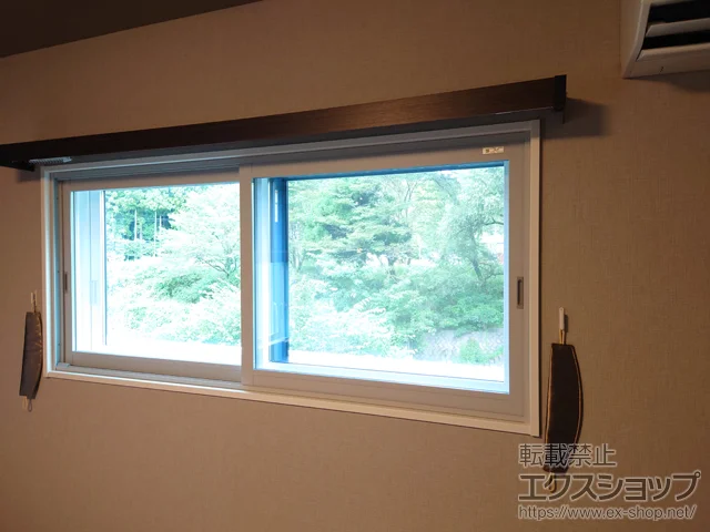 静岡県浜松市のの内窓（二重窓・二重サッシ） インプラス 引違い窓 2枚建 施工例