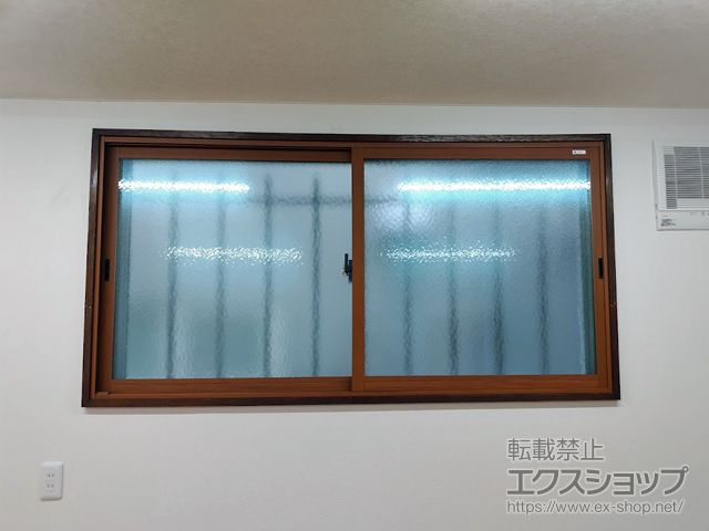 北海道帯広市のの二重窓（内窓） インプラス 引違い窓 2枚建 施工例